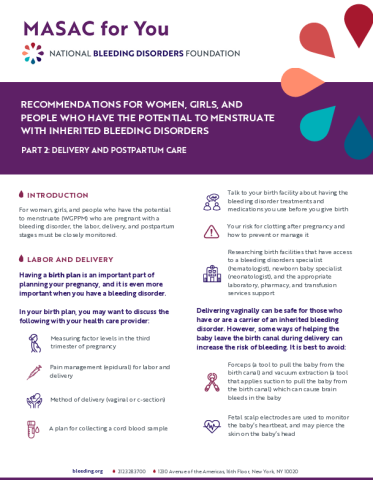 MASAC For You: Delivery and Postpartum Care